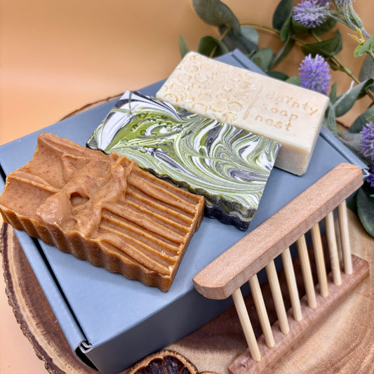 Eco-friendly soap gift box | unscented soap bars